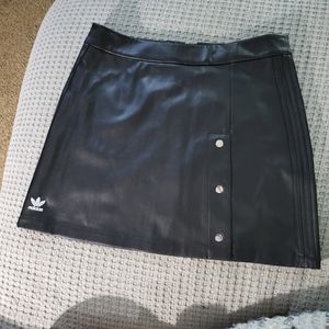 ADICOLOR trefoil ADIDAS FAUX LEATHER SKIRT